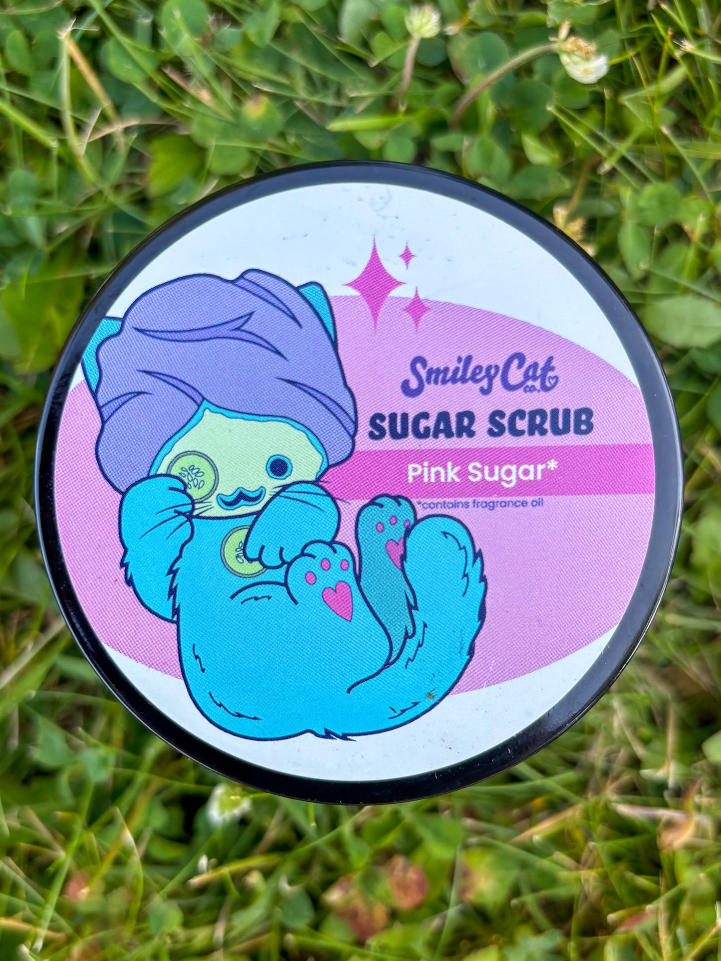Whipped Sugar Body Scrub: Pink Sugar, Unscented, Lavender Vanilla, Lemon, Turmeric