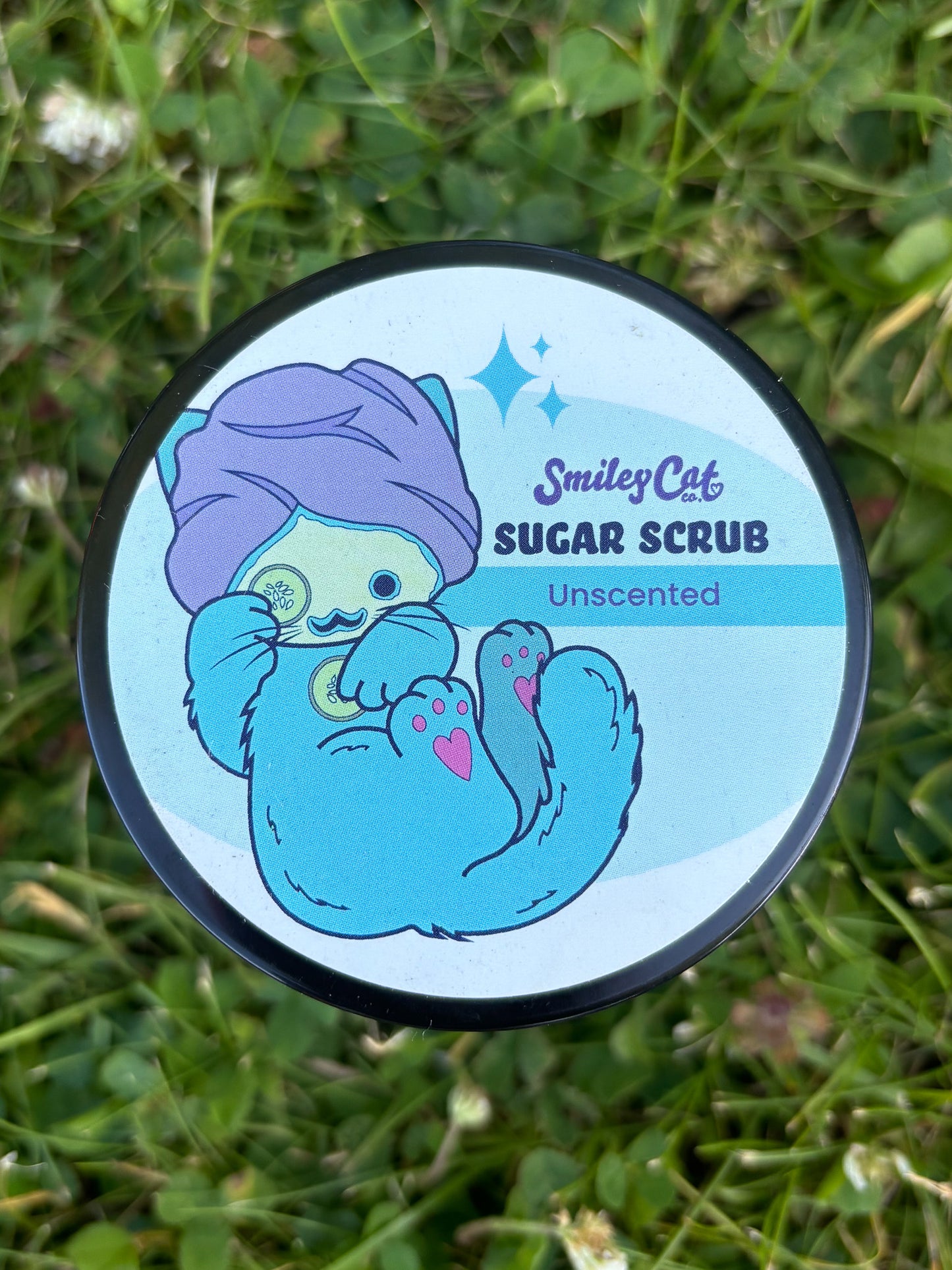 Whipped Sugar Body Scrub: Pink Sugar, Unscented, Lavender Vanilla, Lemon, Turmeric