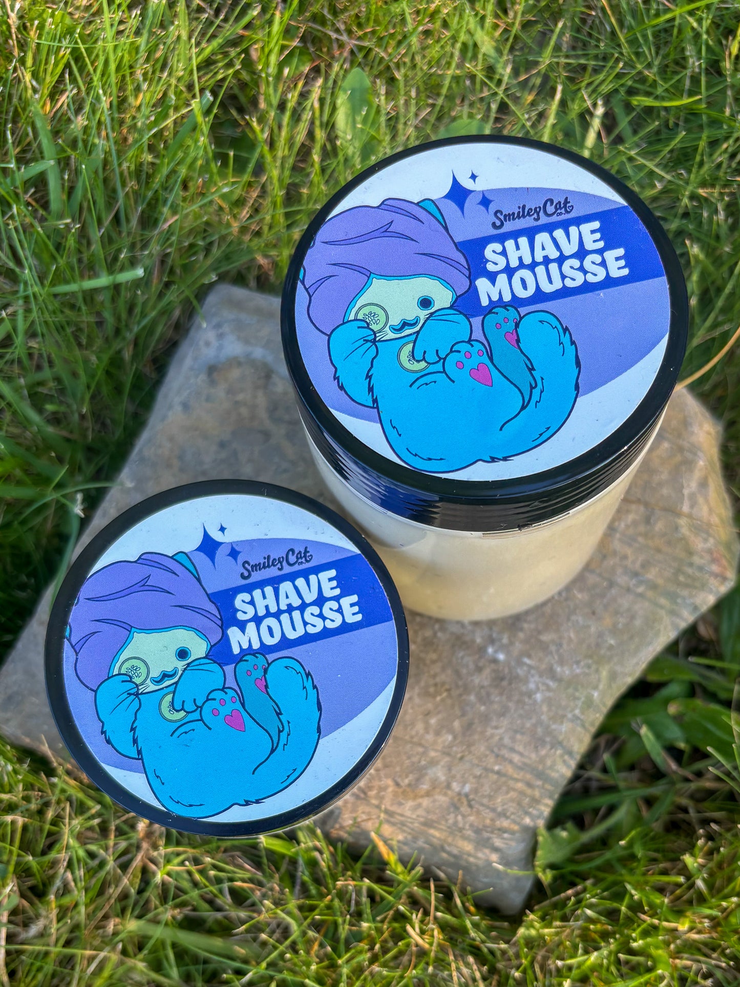 Whipped Shave Mousse: Lemon Scented