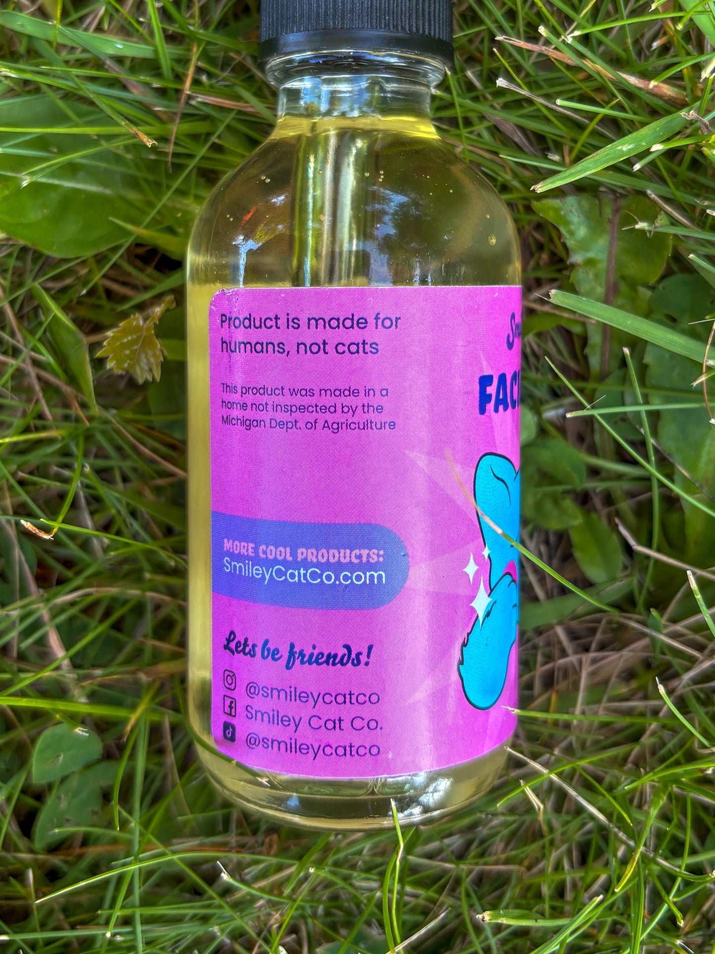 Facial Oil - Vegan, All Natural