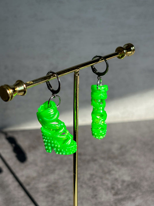 Brat Doll Shoe Earrings