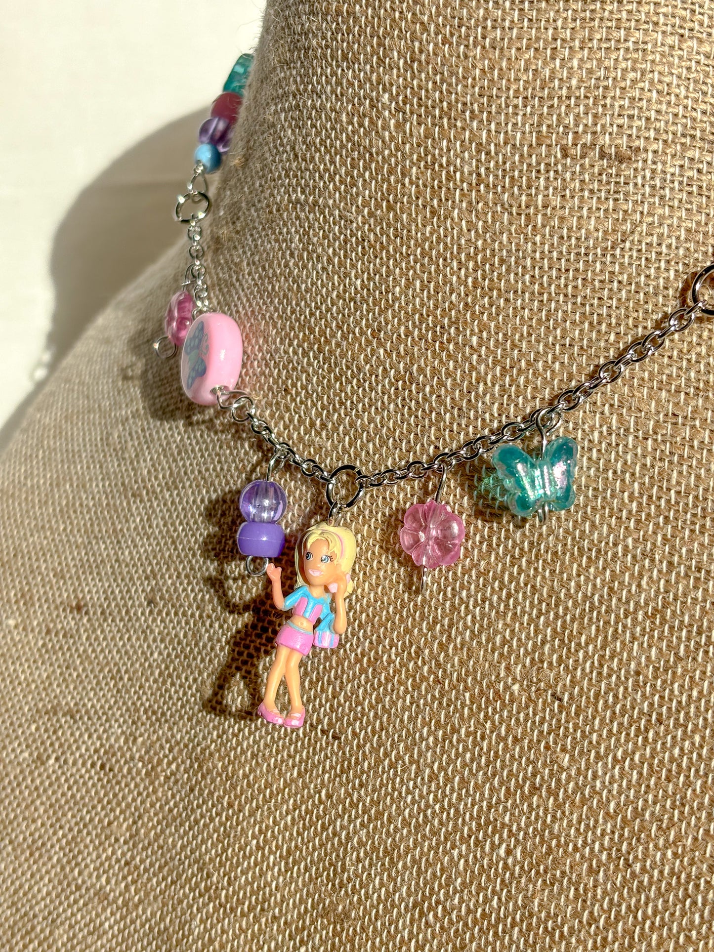 Y2K Polly Pocket Beaded Necklace