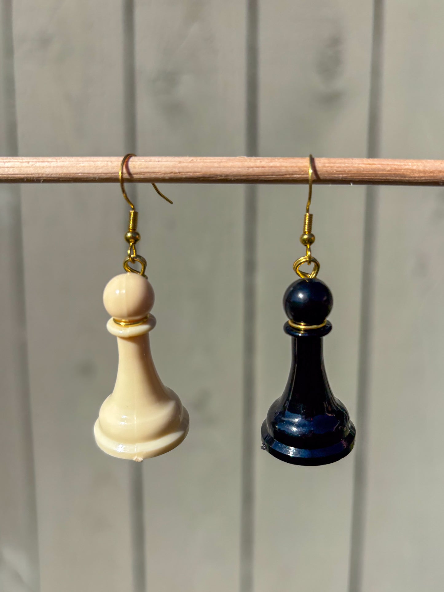 Pawn Chess Piece Earrings