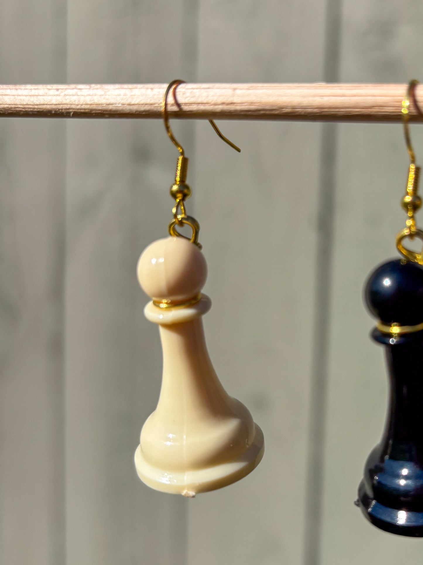Pawn Chess Piece Earrings