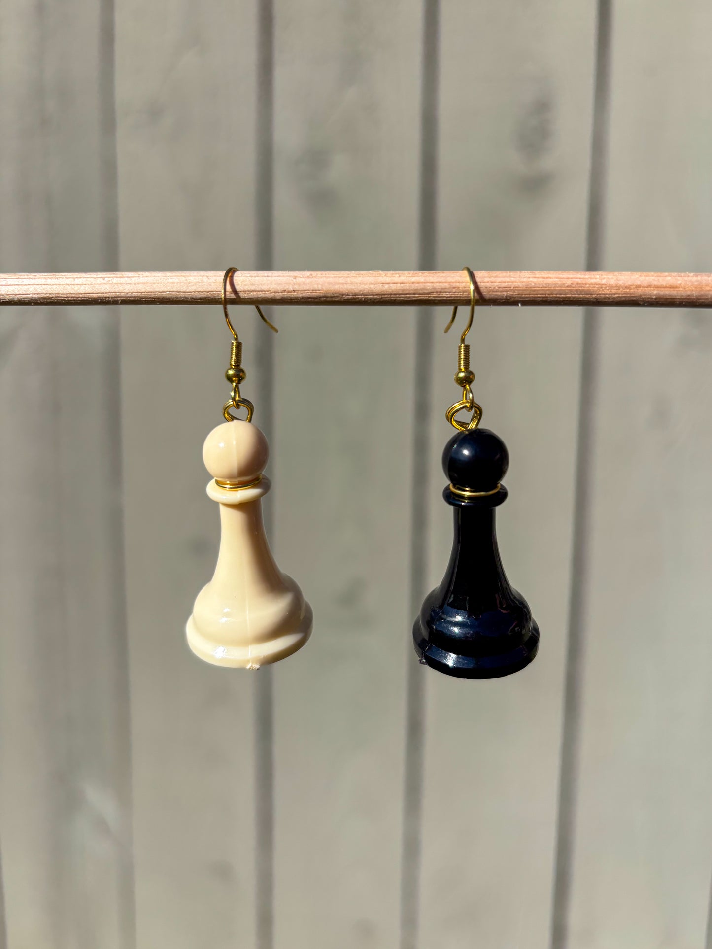 Pawn Chess Piece Earrings