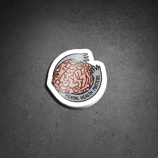 Vinyl Mental Health Matters Sticker