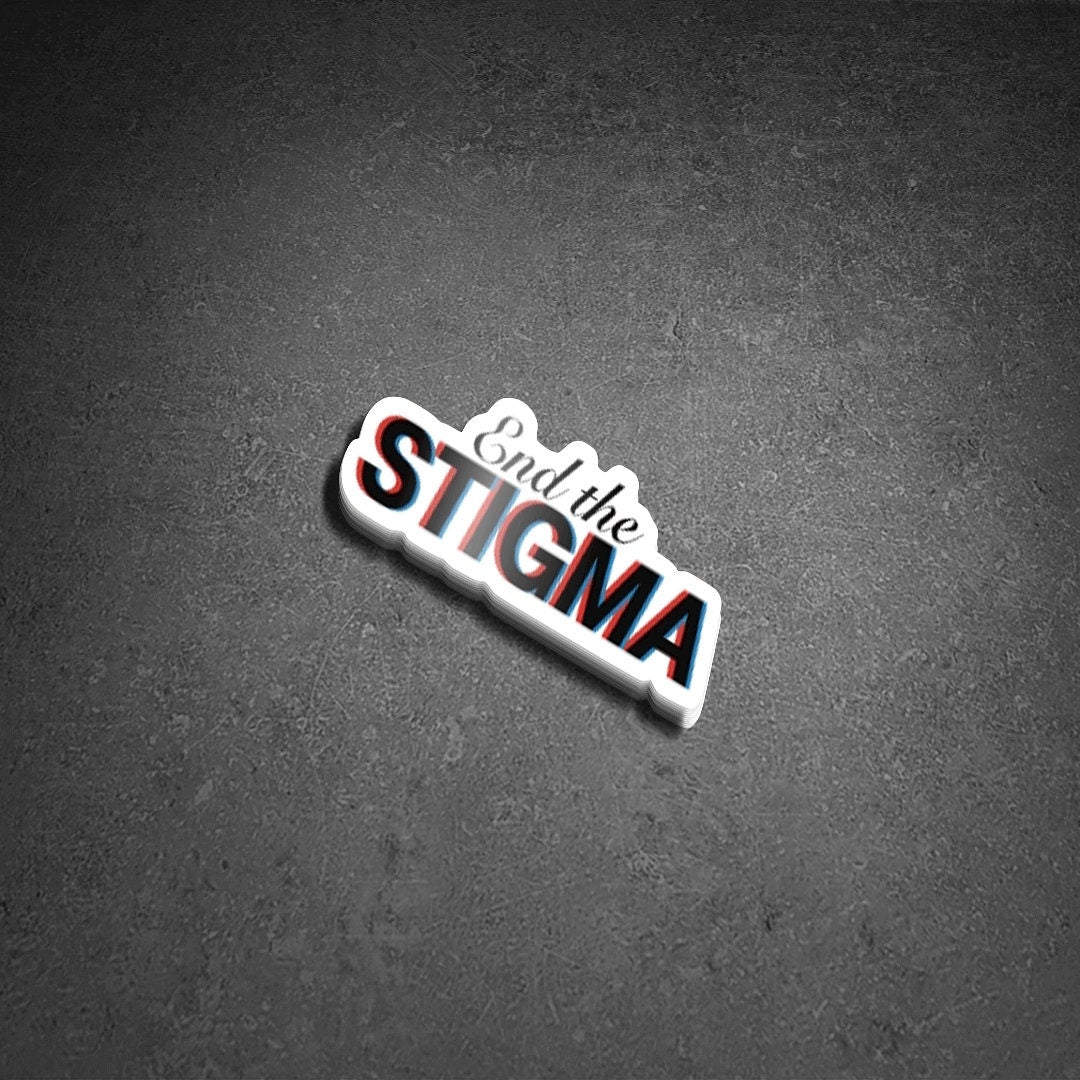 Vinyl "End The Stigma" Sticker