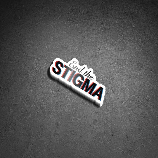 Vinyl "End The Stigma" Sticker
